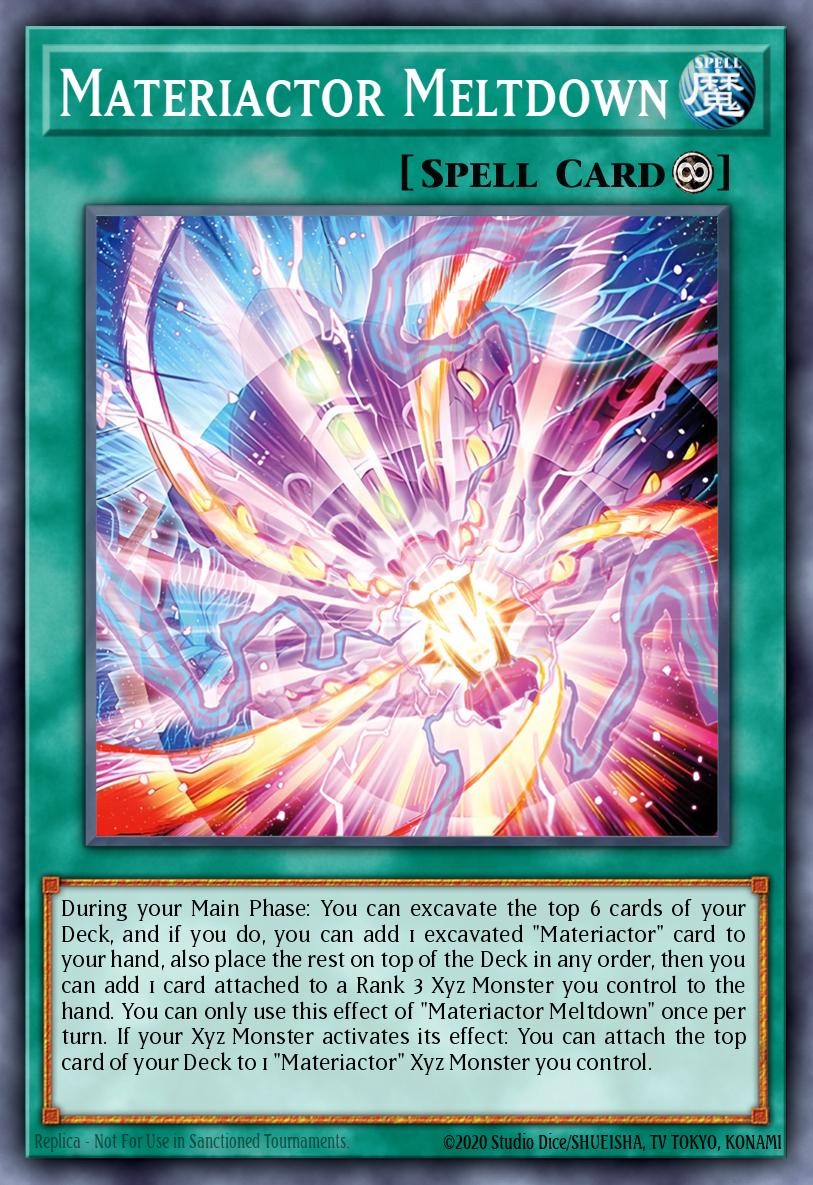 Materiactor Meltdown